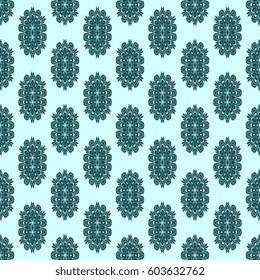 Seamless background with ornament. Wallpaper pattern