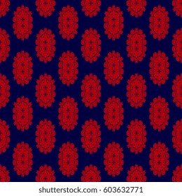 Seamless background with ornament. Wallpaper pattern