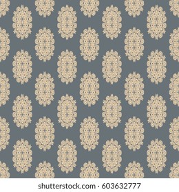 Seamless background with ornament. Wallpaper pattern