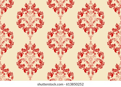 Seamless background with ornament. Wallpaper pattern