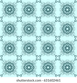 Seamless background with ornament. Wallpaper pattern