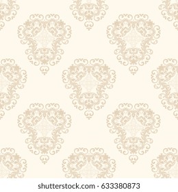Seamless background with ornament. Wallpaper pattern