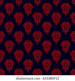 Seamless background with ornament. Wallpaper pattern