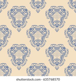 Seamless background with ornament. Wallpaper pattern