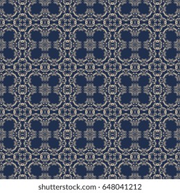 Seamless background with ornament. Wallpaper pattern