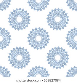 Seamless background with ornament. Wallpaper pattern