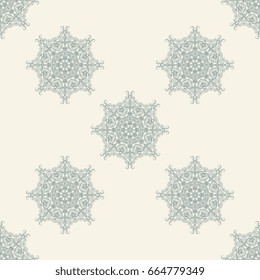 Seamless background with ornament. Wallpaper pattern