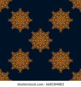 Seamless background with ornament. Wallpaper pattern