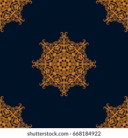 Seamless background with ornament. Wallpaper pattern