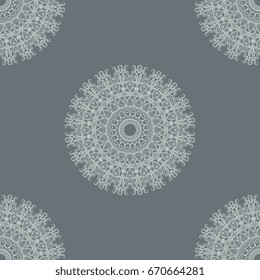 Seamless background with ornament. Wallpaper pattern