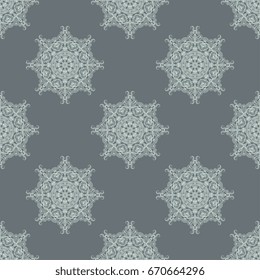 Seamless background with ornament. Wallpaper pattern