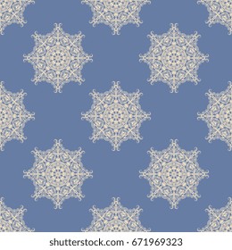 Seamless background with ornament. Wallpaper pattern