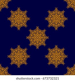 Seamless background with ornament. Wallpaper pattern
