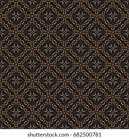 Seamless background with ornament. Wallpaper pattern