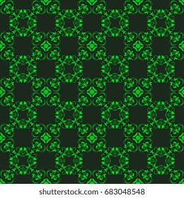 Seamless background with ornament. Wallpaper pattern