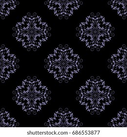 Seamless background with ornament. Wallpaper pattern