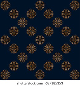 Seamless background with ornament. Wallpaper pattern