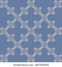 Seamless background with ornament. Wallpaper pattern