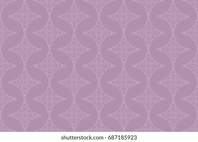 Seamless background with ornament. Wallpaper pattern