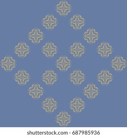 Seamless background with ornament. Wallpaper pattern