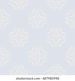 Seamless background with ornament. Wallpaper pattern
