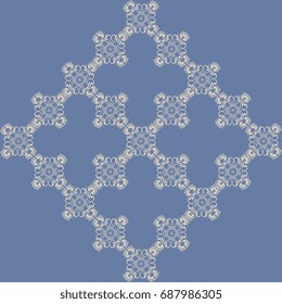 Seamless background with ornament. Wallpaper pattern