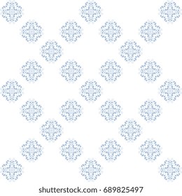 Seamless background with ornament. Wallpaper pattern