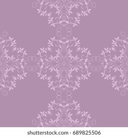 Seamless background with ornament. Wallpaper pattern