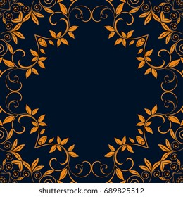 Seamless background with ornament. Wallpaper pattern