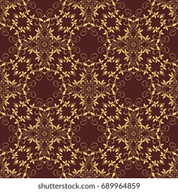Seamless background with ornament. Wallpaper pattern