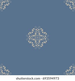 Seamless background with ornament. Wallpaper pattern