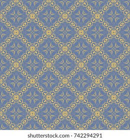 Seamless background with ornament. Wallpaper pattern