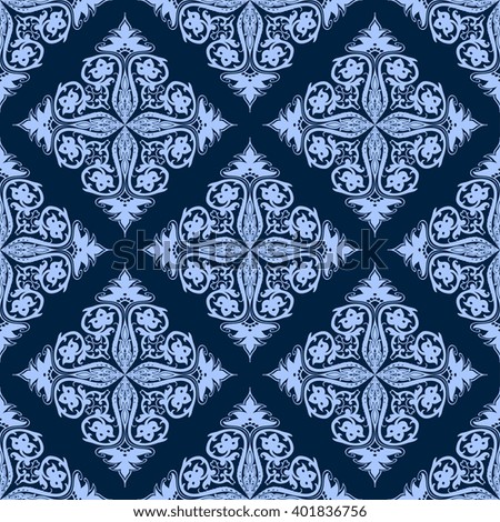 Seamless background with ornament. Wallpaper pattern