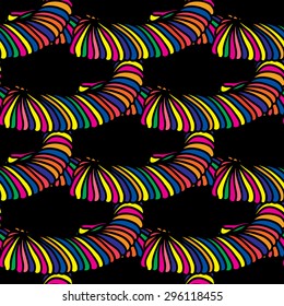 Seamless background with ornamental motifs. Vector illustration.