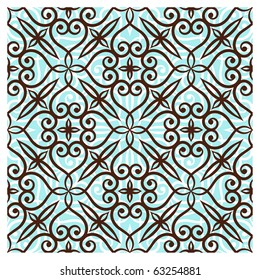 Seamless background. Ornamental pattern.