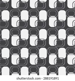 Seamless background with ovals pattern