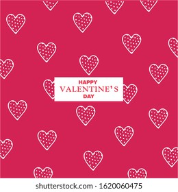 Seamless background for packaging design. 
Valentine's Day. Pattern for business cards, cards, invitations-02