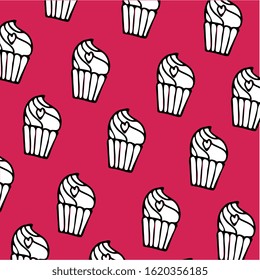 Seamless background for packaging design. Valentine's Day. Pattern for business cards, cards, invitations-05