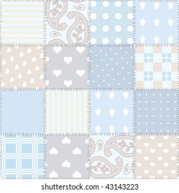 seamless background patchwork