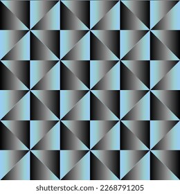 Seamless background pattern. Abstract cubes pattern on blurred background.  For boy