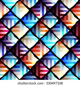 Seamless background pattern. Abstract diagonal geometric pattern.