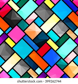 Seamless background pattern. Abstract diagonal geometric pattern.