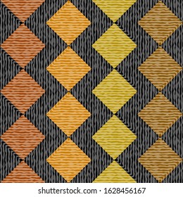 Seamless background pattern. Abstract ethnic tribal pattern. Vector image
