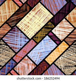 Seamless background pattern. Abstract geometric pattern.