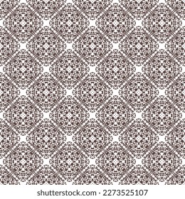 Seamless background pattern. Abstract geometrical pattern with hand drawn decorative elements. Print with ethnic, folk, traditional motifs. Graphic vector illustration.