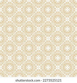 Seamless background pattern. Abstract geometrical pattern with hand drawn decorative elements. Print with ethnic, folk, traditional motifs. Graphic vector illustration.