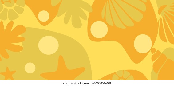 Seamless background pattern. Abstract vector illustration. Cute and simple.