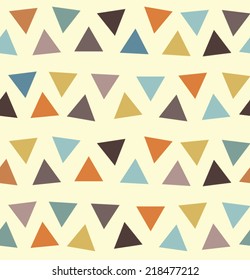 Seamless background pattern in autumn colors.