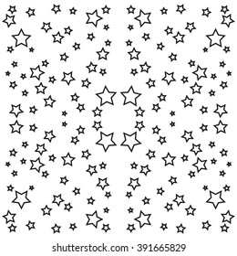 Seamless background pattern, black and white, grungy.