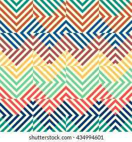 Seamless background pattern. Chevron geometric abstract pattern.